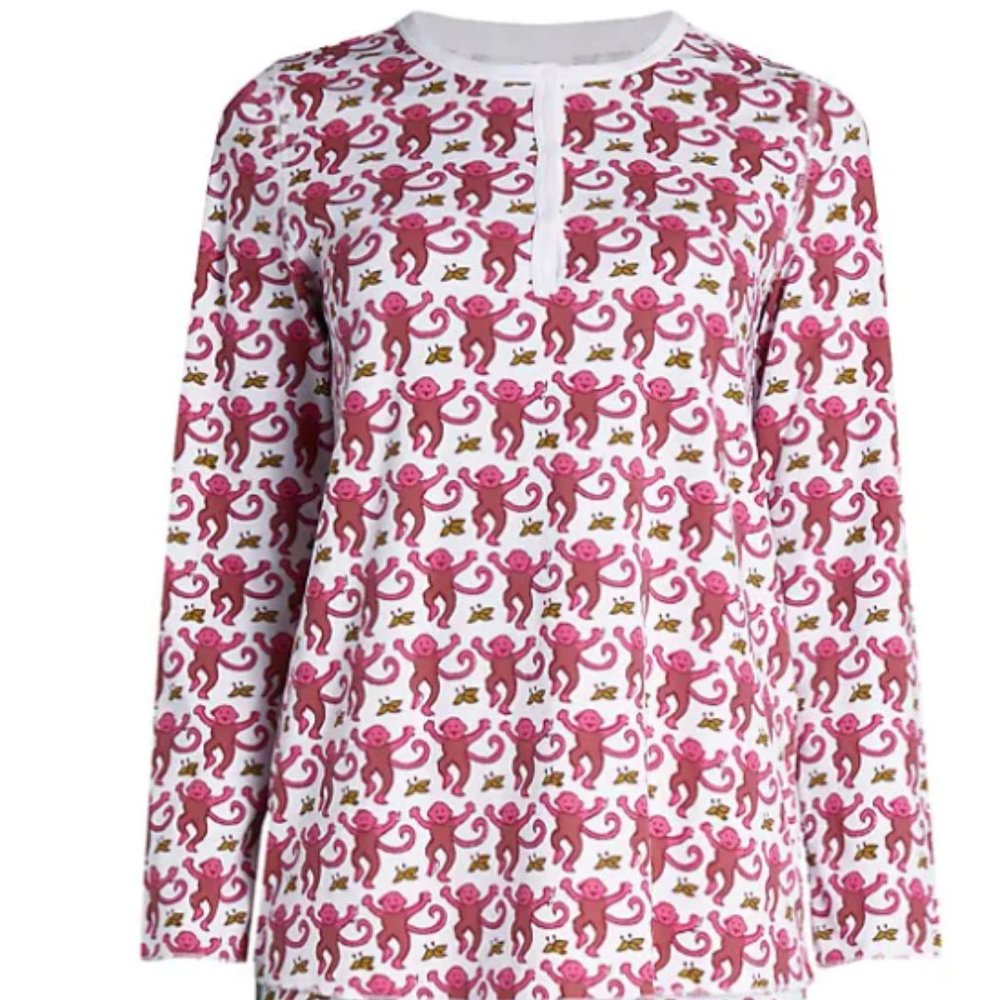 Roller Rabbit Pajama Set Women XS